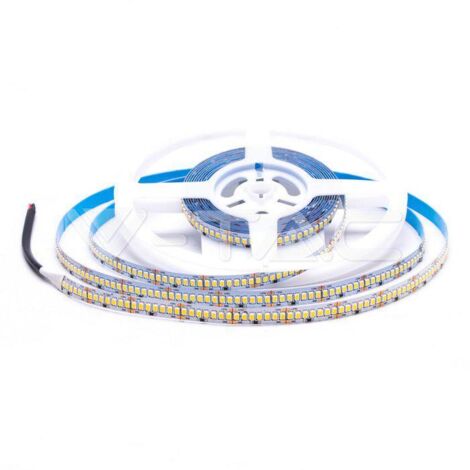V-tac 5 metri di striscia led 24 v luce fredda 6400k in pcb colore bianco vt-2835 238 2601