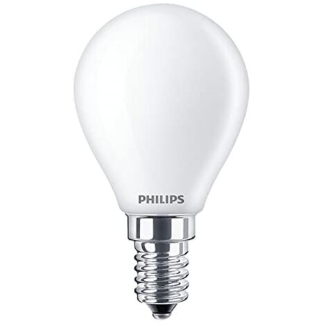 Philips CorePro LEDLuster 6.5W E14, vetro, forma a candela, 34760100