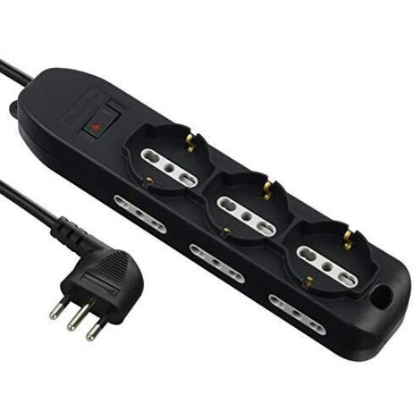 Prolunga Da Lavoro 3 Prese - 5 Metri Con Spina 16A E Clip - Ideale Per Cantieri E Fai Da Te - Foto 9