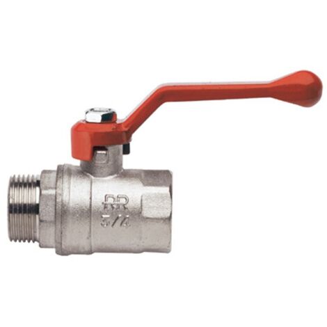 Idro-bric valvola a sfera per acqua, mf con leva alluminio  carval0004sf