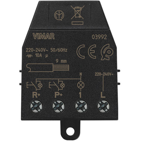 Modulo relè Vimar Quid ad impulsi con reset 10A da incasso 03992
