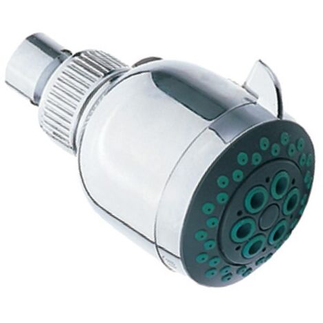 Soffione serie dalia a due getti, cromato