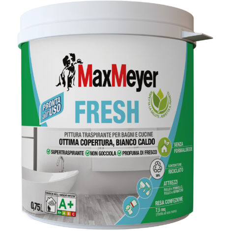 Pittura murale traspirante fresh max meyer 165458d300001-0,75l