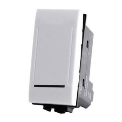 Deviatore unipolare art compatibile bticino livinglight l4003n 16a bianco -  803b
