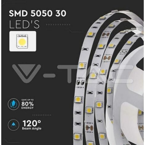 Striscia a led 5050 RGB + luce naturale ( 4000k ) IP20 SKU 212552 (