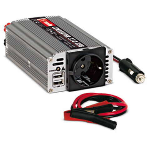 Convertitore Inverter 12V DC 230V AC Telwin Converter 310 USB