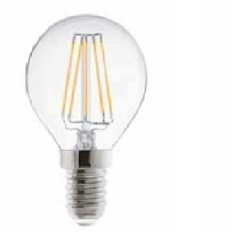 Century Lampadina Mini Sfera Led Filamento W Attacco E Luce Calda Inh G