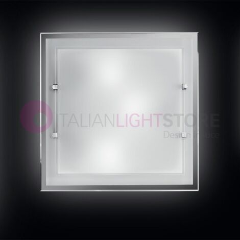 Perenz plafoniera in vetro colore bianco attacco e27 3x40w 5744b