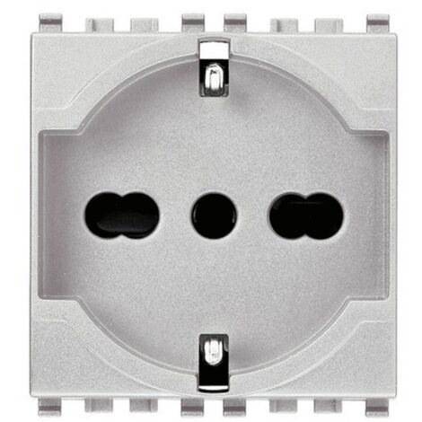 Presa Schuko 2P+T 16A Bianca | Compatibile Vimar Arkè - Foto 8