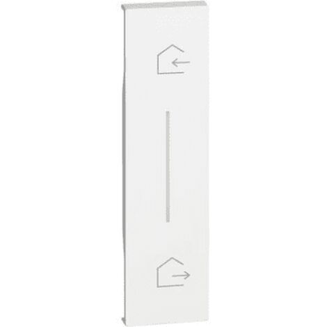 Cover Bticino Living Now Leave Back per Modulo Entra&Esci Bianca KW40