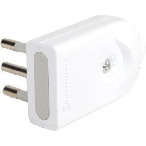 SPINA MOBILE ORIENTABILE ELECTRALINE - NERO 2P+T 10A - 25 pezzi