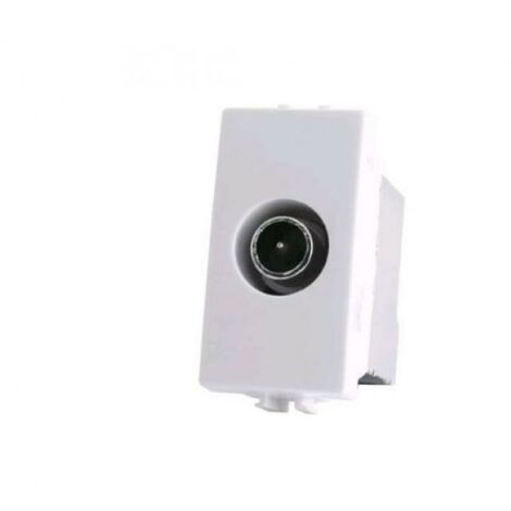 Presa tv passante joy compatibile con bticino matix am5202p14 - 534b
