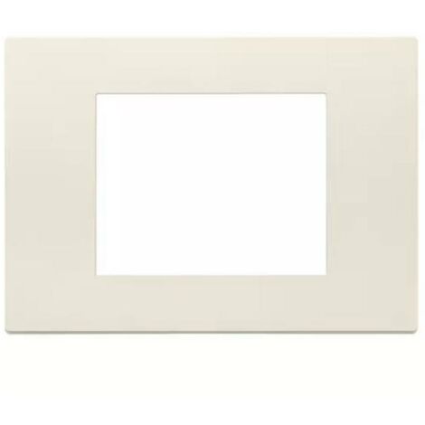 Placca 3 MODULI  CANAPA SERIE LINEA VIMAR 30653.01