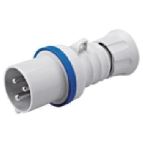 Spina mobile Gewiss 2P+T 16A IP44 blu 220V GW60004H