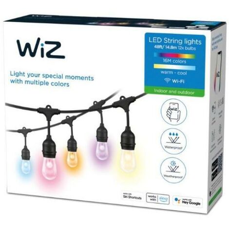 Philips WIZ - Kit 2 Lampadine E27 Smart + Telecomando 55011700