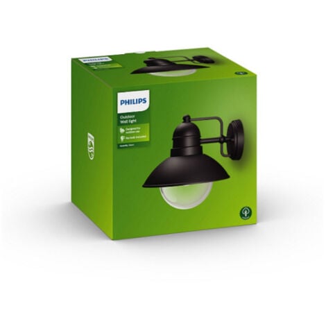 Philips consumer lampada per esterno mygarden colore nero 60w 915005309101 1723730pn 17237/30/pn