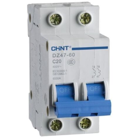 Interruttore Magnetotermico Chint 1p N 6a 2 Moduli - 328397 - Foto 8