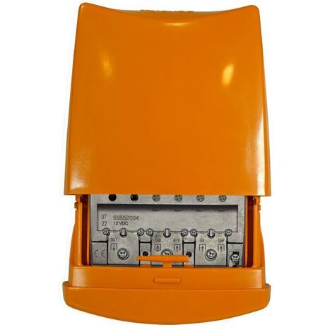 Amplificatore da palo televes di basso guadagno 4 ingressi 12v- 53552034