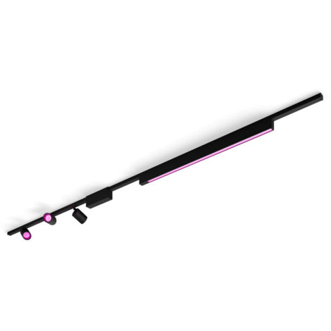 Barra Luminosa In Metallo 4 Luci Lampeggianti Blu VRX - Foto 5