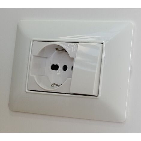 Placche compatibili bTicino MATIX 3 4 6 posti MODULI PLACCA per supporti 503SA  T01 - 6 posti - bianco
