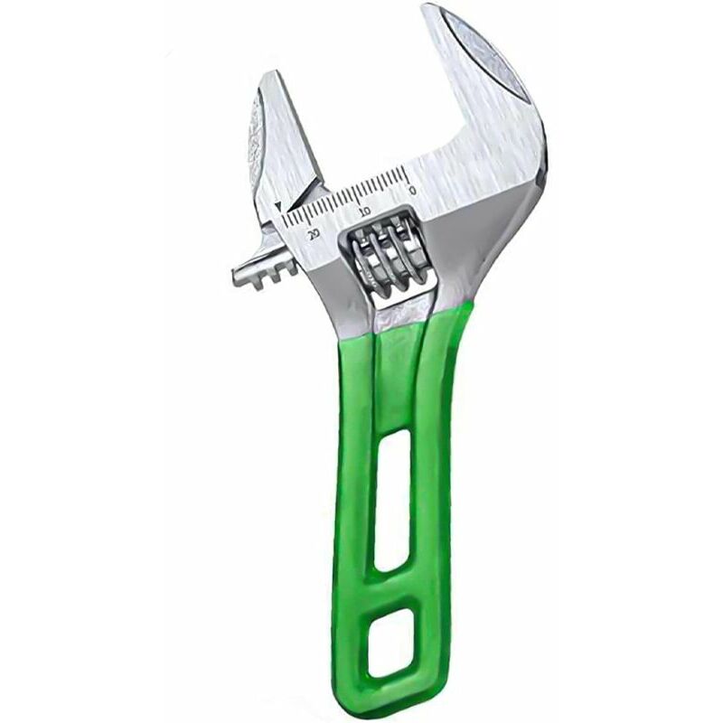 1PCS Mini clé à molette réglable en acier de 10,2 cm pour l'industrie et