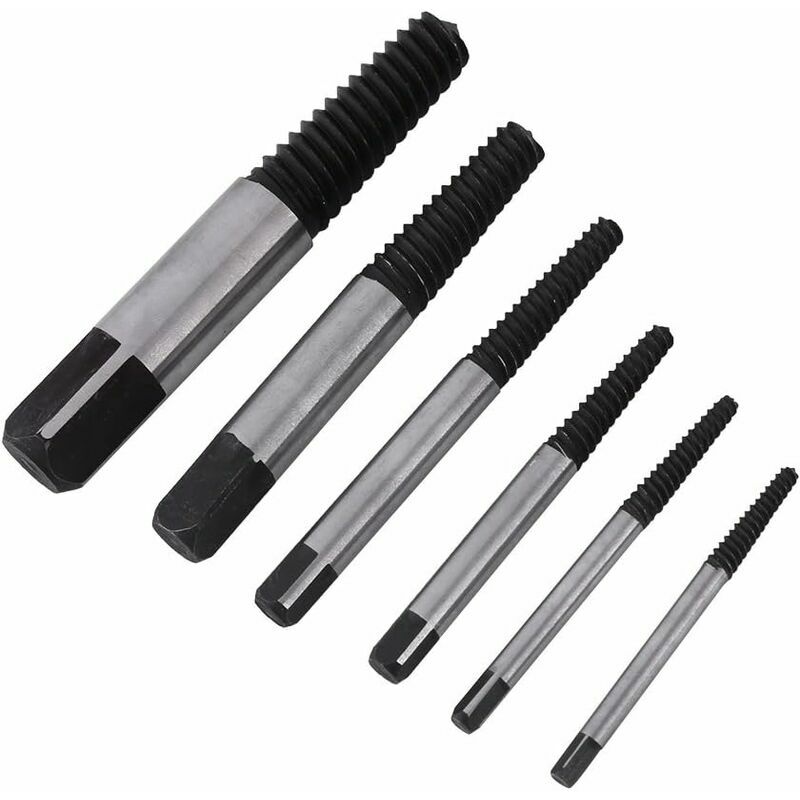 Generic - Kit d'outils pour extracteur de goujons de boulon d'écrou en  acier pour l'enlèvement / verrouillage des écrous de roue 11 pièces - Noir  - Consommables pour outillage motorisé - Rue du Commerce