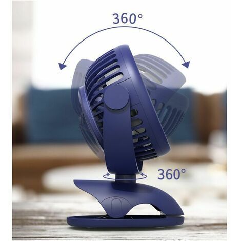 Ventilateur Cou 360° Air, Ventilateur de Cou Portable, Mini Ventilateur de  Nuque, Ventilateur sans Pale Silencieux, Ventilateur Mains Libres  Rechargeable Piles USB 2400mAh 3 Vitesses Rotation (Blanc) : :  Informatique
