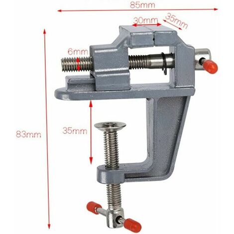 Outil de serrage à main Portable Mini étau à main pince domestique pour  bricolage passe-temps