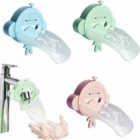 3pcs Rallonge de robinet pour enfants - Extension de robinet d'eau