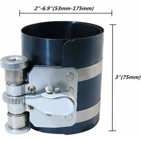 2pcs / Set Cylindre Piston Anneau for Air Pompe Compresseur