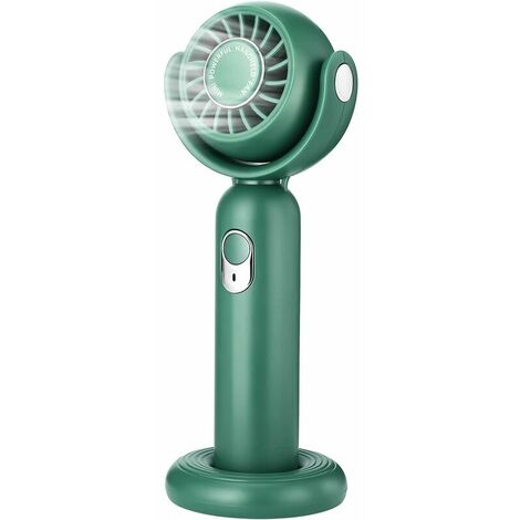 Mini Ventilateur Silencieux 3 Vitesses Petit Ventilateur Usb Portable avec  Clip et Lanière Mains Libres Ventilateur de Cou Ultra-Léger Ventilateur Cils  pour Extension Cils