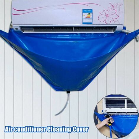Housse de nettoyage d'intérieur climatisation couverture de lavage s de  Service de climatisation avec tuyau d'eau pour cuisine ménage maison Bar  Ensemble A