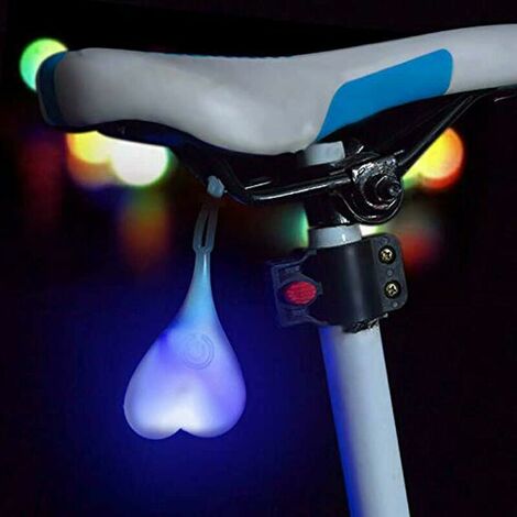 Ruban LED multicolore pour fourche et cadre vélo. Roulez en