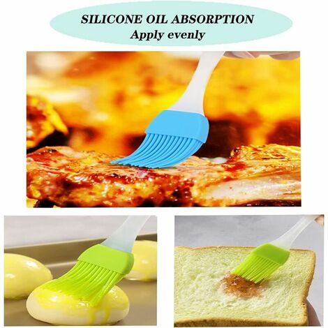 2 pi¿¿ces cuisine huile nettoyage spatule Silicone grattoir huile