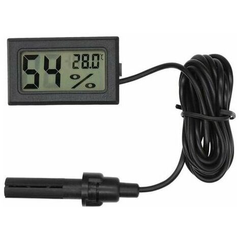 Acheter Mini LCD thermomètre numérique hygromètre intérieur extérieur  température maison hydromètre jauge capteur température humidité mètre  outil