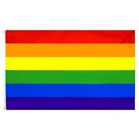 DRAPEAU ARC EN CIEL LGBT 90X150CM
