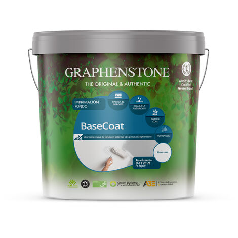 Imprimación Fondeo Base Agua BASECOAT blanco mate 4L