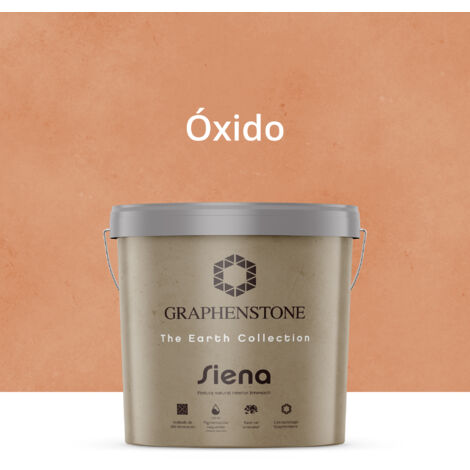 Pintura Ecológica INTERIOR Efecto LIMEWASH Base Cal SIENA Color ÓXIDO 12L