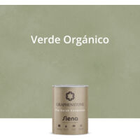 Pintura Ecológica INTERIOR Efecto LIMEWASH Base Cal SIENA Color VERDE ORGÁNICO 1L
