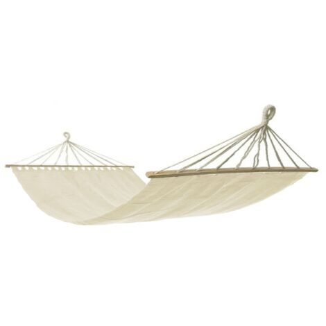 VIVERE AMACA DOPPIA IN COTONE CON SUPPORTO IN PINO MASSELLO  260 CM Naturale 86863929