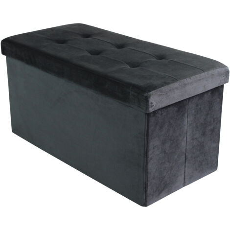 pouf quadrato in velluto di design moderno, cm 38 x 38 x 38 h