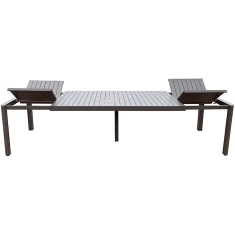 TONY - tavolo da giardino in alluminio allungabile 200/260/320 x 100 cm (1/4)