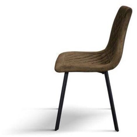 AULENA - sedia di design moderno in velluto
