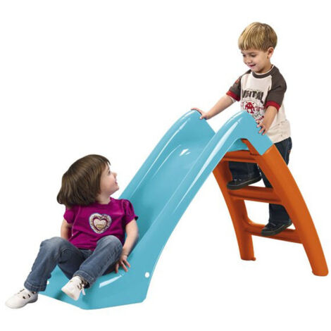 Scivolo in Plastica per Bambini da Giardino Basso Bimbi Piccoli