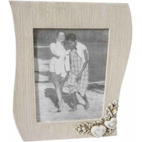 portafoto shabby chic onda cm 17 x 2,5 x 22 h (1/2)