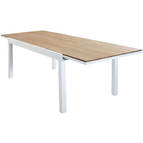 VIDUUS - set tavolo in alluminio e polywood cm 200/300 x 95 x 74 h con 8 poltrone Viduus (1/5)