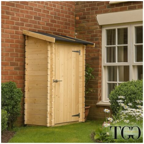 Casetta in legno per Attrezzi con porta singola Alfio 94x64 cm
