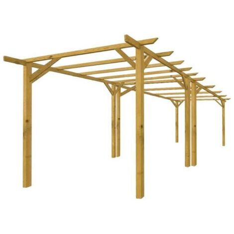 Lumina - Pergola da Giardino 3x6 in Legno