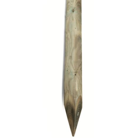 Palo 5x250 cm con punta in legno impregnato in autoclave