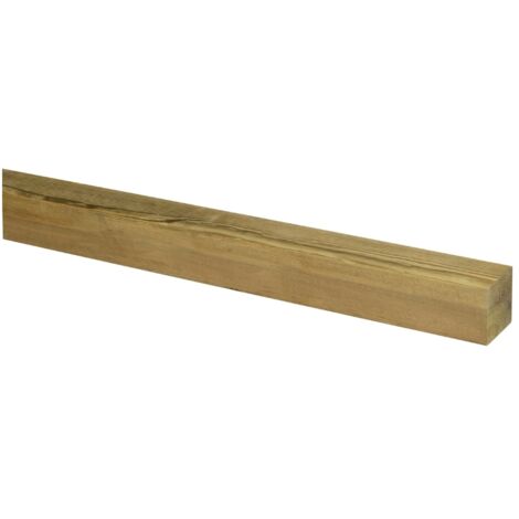 Palo 7x7x150 cm in legno impregnato in autoclave